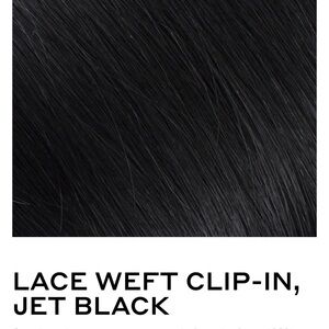 Bellami 22” jet black clip hair extensions